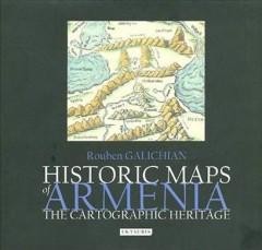 Book jacket from Rouben Galichian's Historic Maps of  Armenia