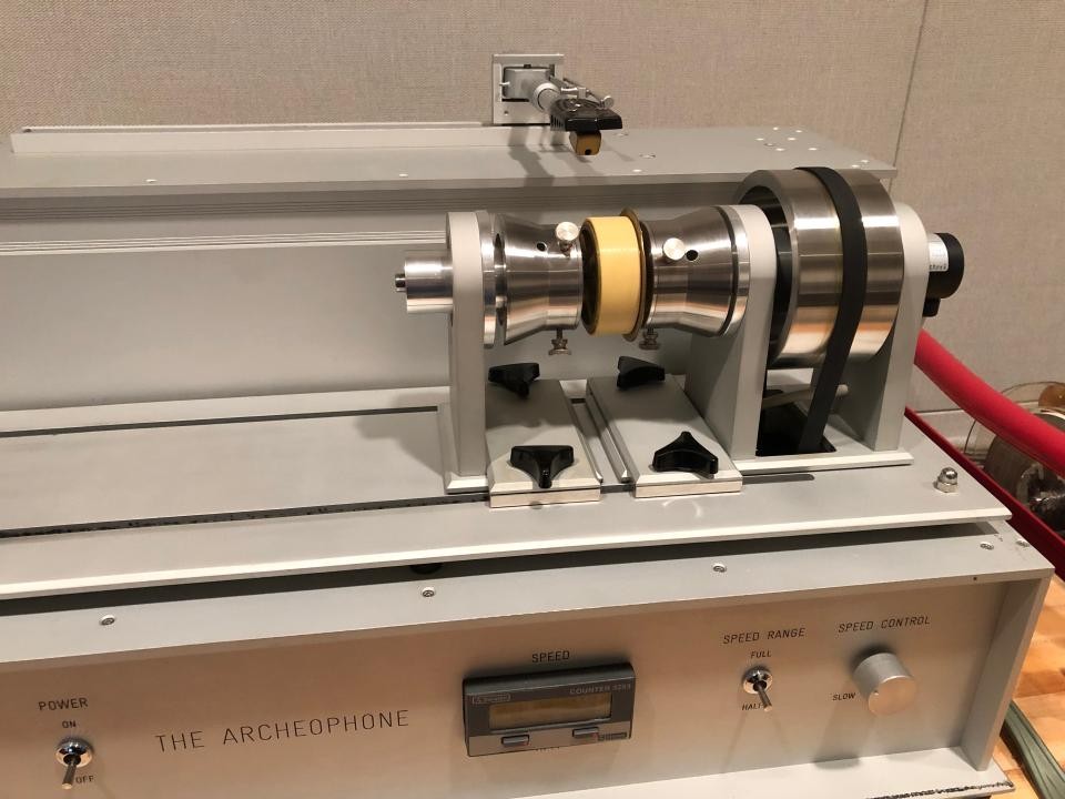 Archeophone cylinder machine