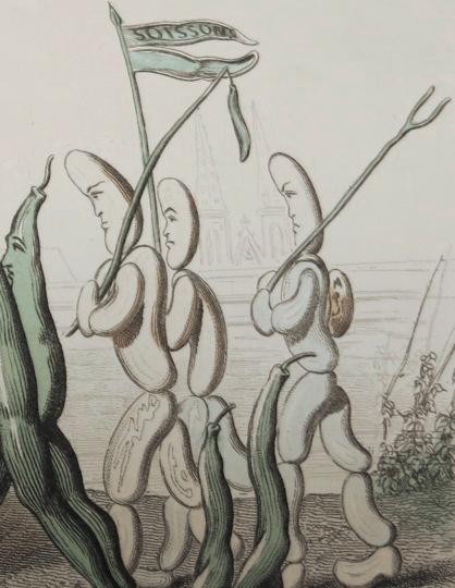 Mustering of the Beans (detail)