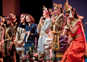 HRH Princess Norodom Buppha Devi with Royal Ballet of Cambodia, Photo by Anders Jiras
