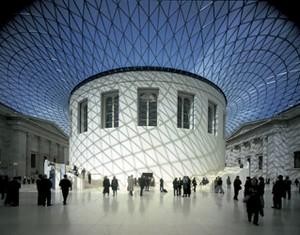Great Court of the British Museum. Design by Foster + Partners.
