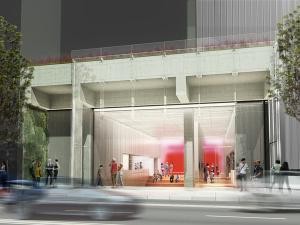 Designs for the new 53 Street branch of The New York Public Library; copyright TEN Arquitectos