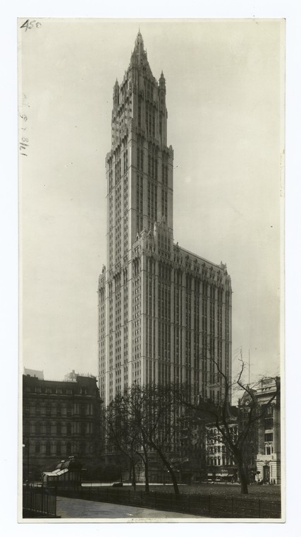 The Woolworth Building, New York., Digital ID 120398, New York Public Library