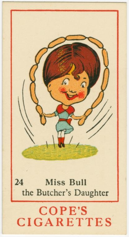 Miss Bull, the butcher's daughter., Digital ID 1631147, New York Public Library