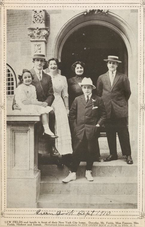 Dorothy, Mr. Fields, Miss Frances, Mrs. Fields, Herbert, and Joseph., Digital ID 1712149, New York Public Library