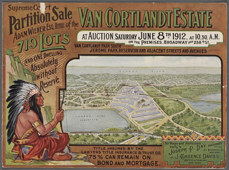 Supreme Court Partition Sale...Of the Van Cortlandt Estate