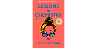 Book cover of Lessons in Chemistry by Bonnie Garmus.