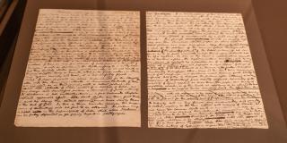 Two handwritten pages