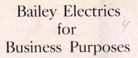 Bailey Electrics Logo