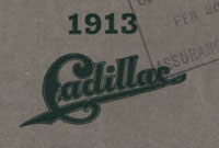 Cadillac 1913 Logo