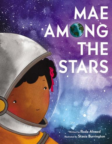 book cover showing a girl in an astronaut suit