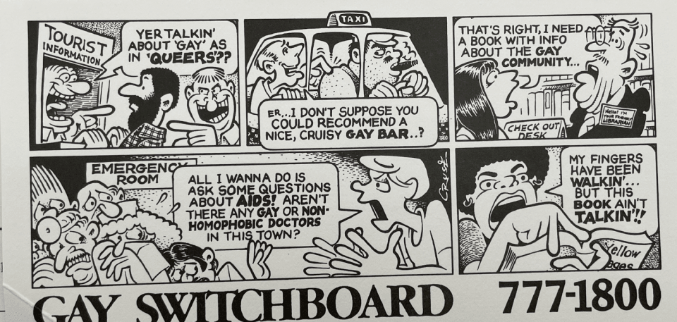 Gay Switchboard Comic
