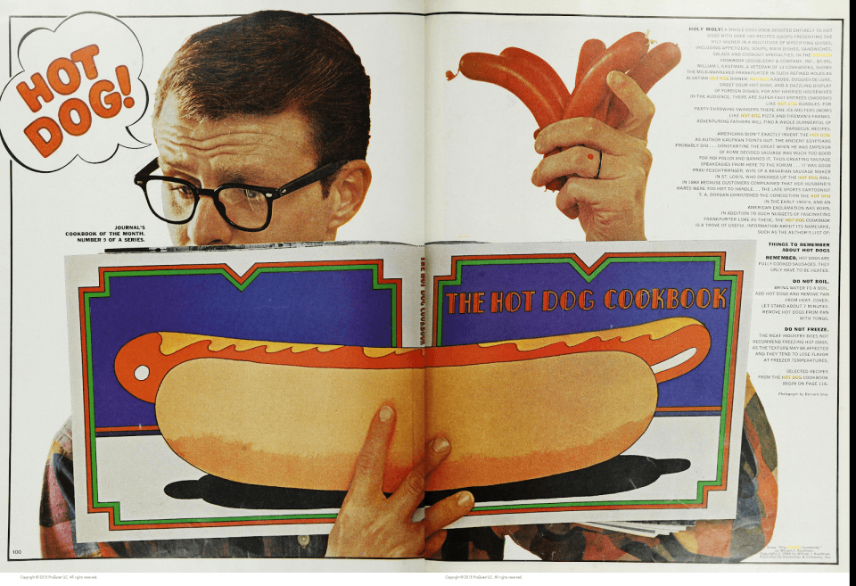 Hot Dog Cookbook