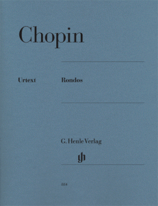 Rondos by Frederic Chopin, published by Henle Verlag