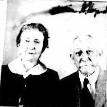 Laura P. Hazard, Tilden's grandniece, and her husband William A. Hazard, from a 1921 passport photo. Laura Hazard's generous gesture restored a large portion of Tilden's bequest to the Tilden Trust