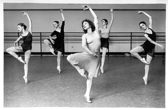 Suki Schorer teaching at the School of American Ballet