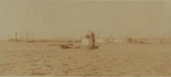 Bergen Point Light from NYPL Digital Collections