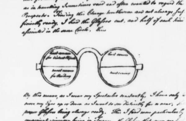 Ben Franklin's bifocals