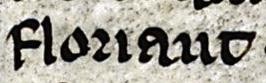 The hero's name as written in the manuscript.