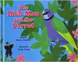 Book cover for The Rich Man and the Parrot