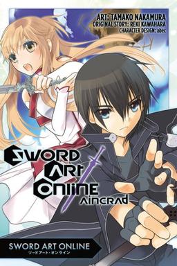 Sword Art Online Aincrad manga book cover