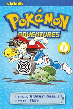 Pokemon Adventures book cover