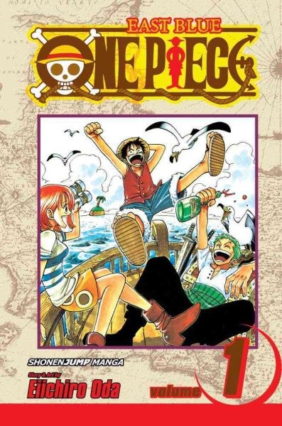 One Piece, Volume 1, Romance Dawn manga cover