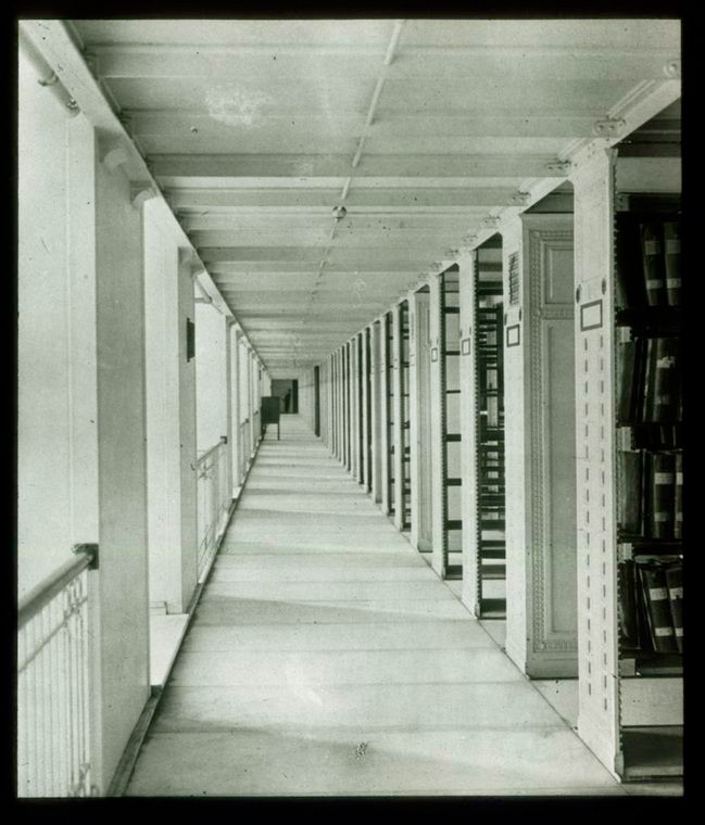 New York Public Library Central Building Stacks, Digital ID 1153340, New York Public Library