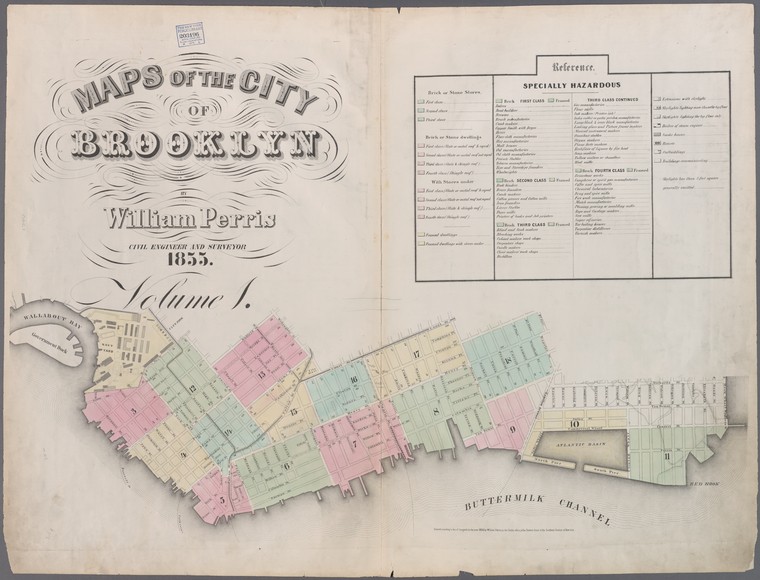 Volume 1 Index Map, Digital ID 1268453, New York Public Library
