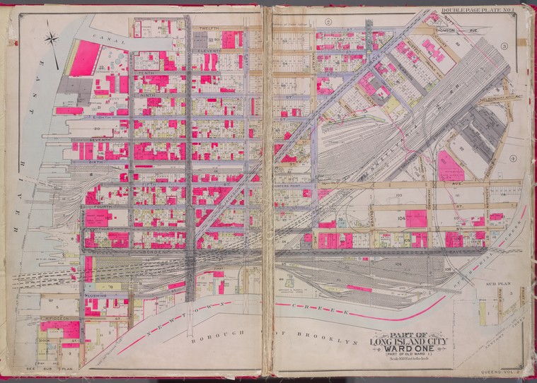 [Map bounded by 12th St., Ashburn St., Newtown Creek, East River]