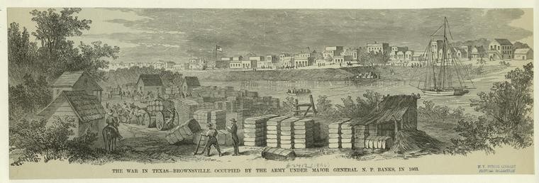 Occupied By The Army Under Major General N. P. Banks, In 1863., Digital ID 813443, New York Public Library