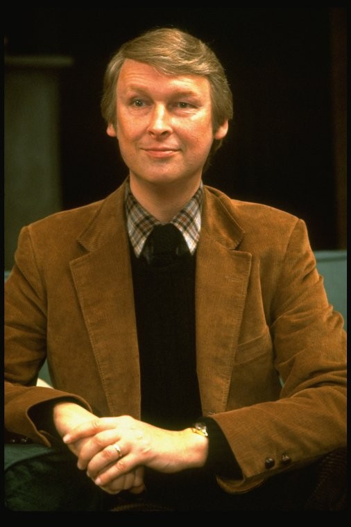 Actor Mike Nichols in a scene from the Long Wharf Theatre production of the play