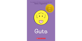 Book cover of Guts by Raina Telgemeier.