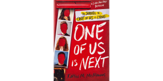 Book cover of One of Us Is Next: The Sequel to One of Us Is Lying by Karen M. McManus. 
