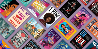 Book cover collage featuring titles from the 2022 Best Books for Teens list. 