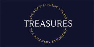The Polonsky Exhibition logo. 