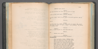 annotated script and Kazan’s accompanying notes