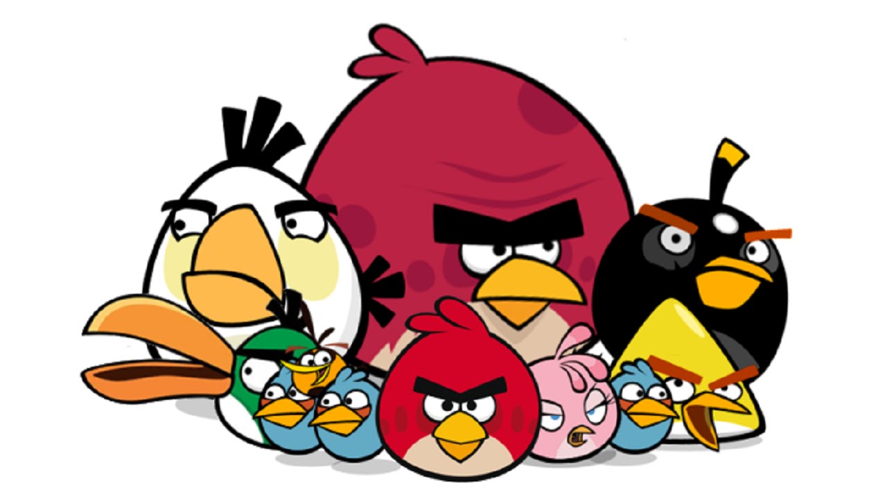 all angry birds birds